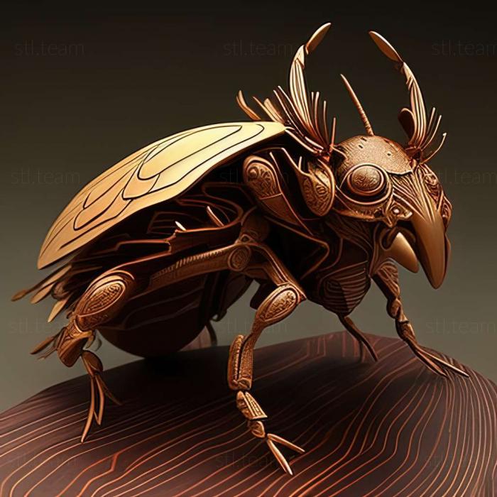 3D model Chrysina beyeri (STL)